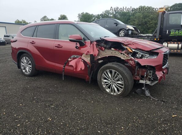 5TDKDRBH1RS566103 2024 TOYOTA LE Красный Передняя правая четверть