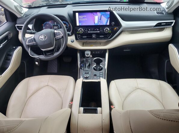 5TDKDRBH1RS566103 2024 TOYOTA LE Красный Вид панели приборов