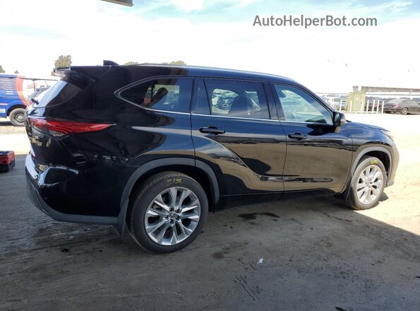 5TDKDRBH8PS000727 2023 TOYOTA HIGHLANDER Black 