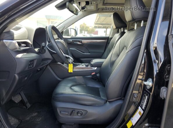 5TDKDRBH8PS000727 2023 TOYOTA HIGHLANDER Black 