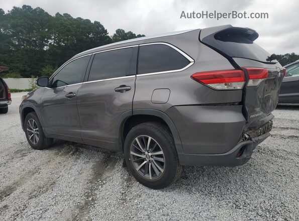 5TDKZRFH0HS224801 2017 TOYOTA HIGHLANDER Серый 