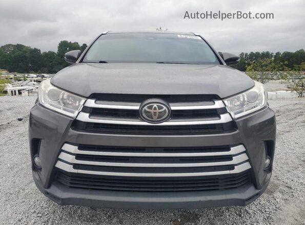 5TDKZRFH0HS224801 2017 TOYOTA HIGHLANDER Серый 