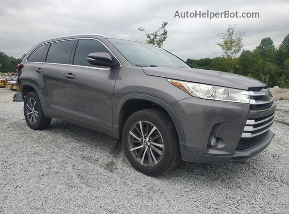 5TDKZRFH0HS224801 2017 TOYOTA HIGHLANDER Серый 