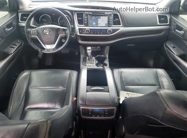 5TDKZRFH0HS224801 2017 TOYOTA HIGHLANDER Серый 
