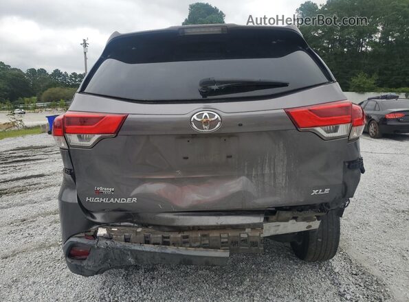 5TDKZRFH0HS224801 2017 TOYOTA HIGHLANDER Серый 