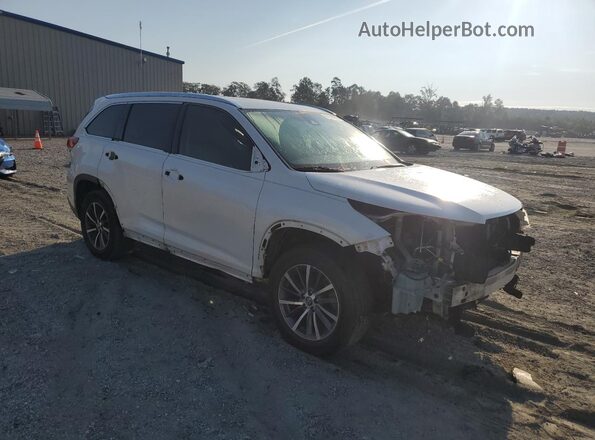 5TDKZRFH6JS527426 2018 TOYOTA HIGHLANDER White 