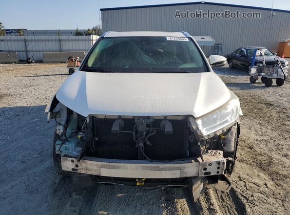 5TDKZRFH6JS527426 2018 TOYOTA HIGHLANDER White 