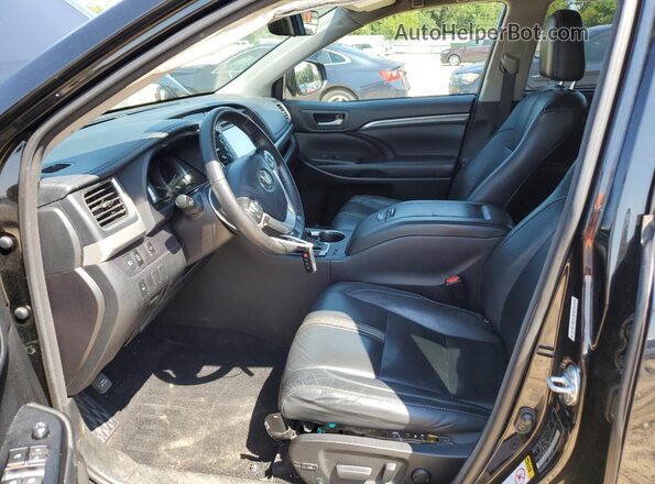 5TDKZRFH8JS528139 2018 TOYOTA HIGHLANDER Черный 