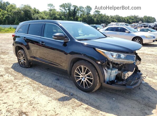 5TDKZRFH8JS528139 2018 TOYOTA HIGHLANDER Черный 