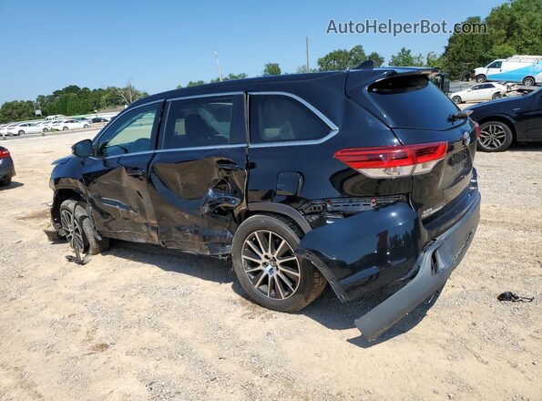 5TDKZRFH8JS528139 2018 TOYOTA HIGHLANDER Черный 