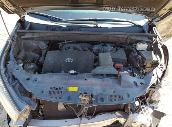 5TDKZRFH8JS528139 2018 TOYOTA HIGHLANDER Черный 