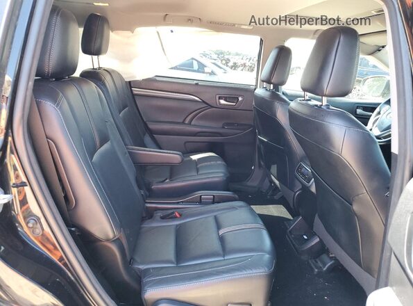 5TDKZRFH8JS528139 2018 TOYOTA HIGHLANDER Черный 