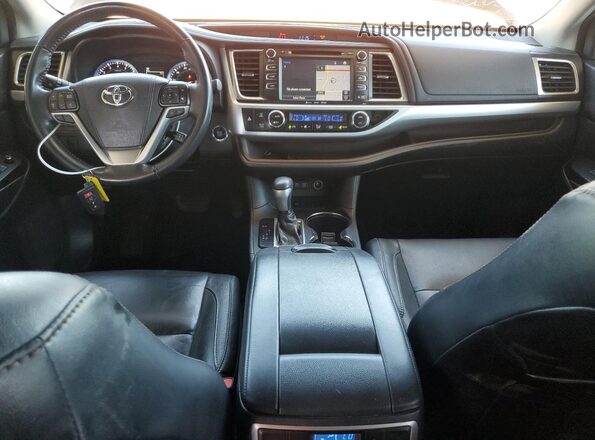 5TDKZRFH9JS245345 2018 TOYOTA HIGHLANDER Желто-коричневый 