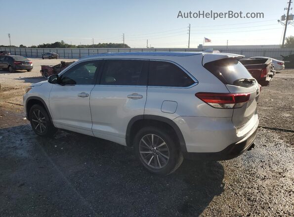 5TDKZRFHXJS547033 2018 TOYOTA HIGHLANDER White 