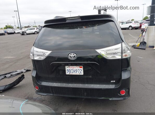 5TDXZ3DC6HS811224 2017 TOYOTA SIENNA Black 