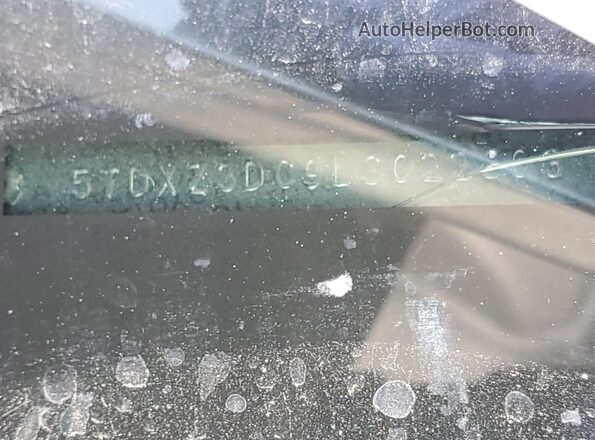 5TDXZ3DC9LS022803 2020 TOYOTA SIENNA Silver 