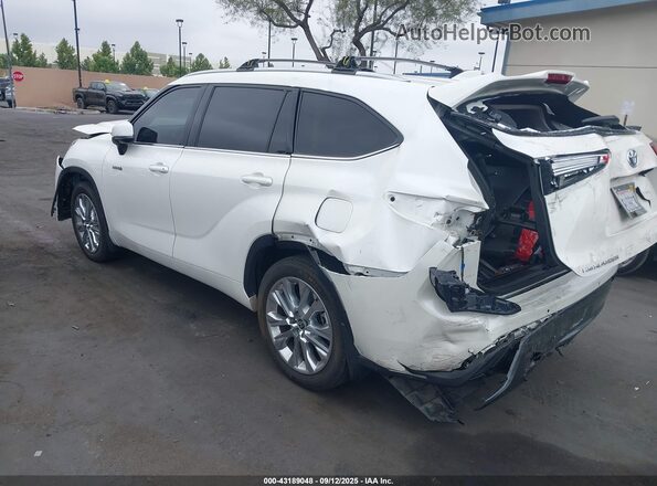 5TDYARAH8MS005877 2021 TOYOTA LIMITED White უკანა მარცხენა