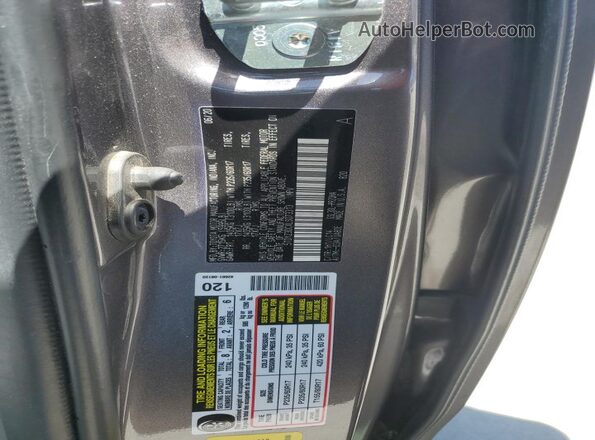 5TDYZ3DCXLS073313 2020 TOYOTA LE Gray 360 interior view
