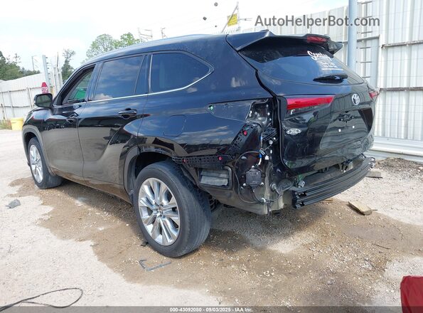 5TDYZRAH2LS004750 2020 TOYOTA LIMITED Black Tył lewy