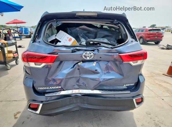 5TDYZRFH4JS280868 2018 TOYOTA LIMITED Blue 
