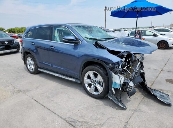 5TDYZRFH4JS280868 2018 TOYOTA LIMITED Blue 