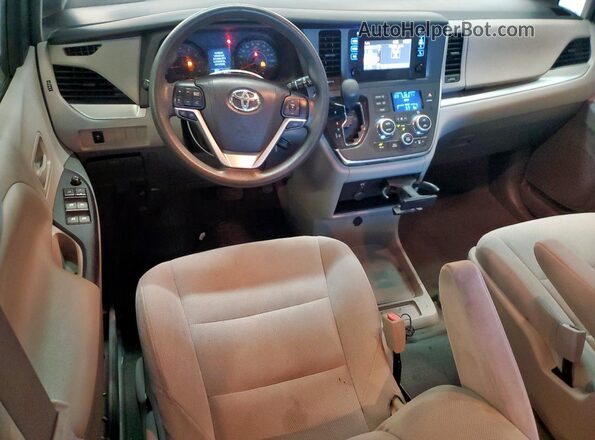 5TDZZ3DC0HS787639 2017 TOYOTA SIENNA White 