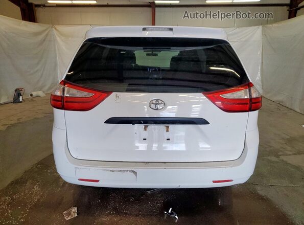 5TDZZ3DC4HS767569 2017 TOYOTA SIENNA White 