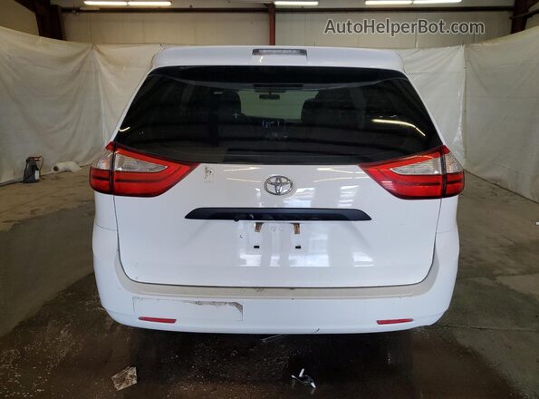 5TDZZ3DC4HS767569 2017 TOYOTA SIENNA White 