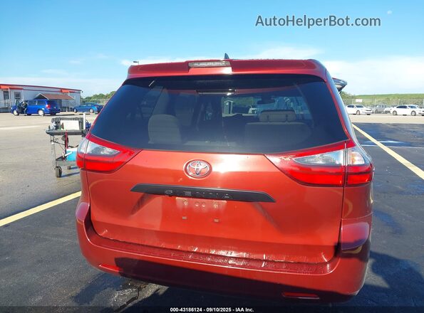 5TDZZ3DC4LS028260 2020 TOYOTA SIENNA Red 