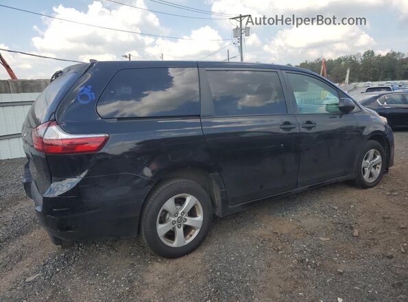 5TDZZ3DC4LS030686 2020 TOYOTA SIENNA Black Հետևի աջ