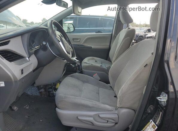 5TDZZ3DC4LS030686 2020 TOYOTA SIENNA Black Սալոնի դիմացի տեսք