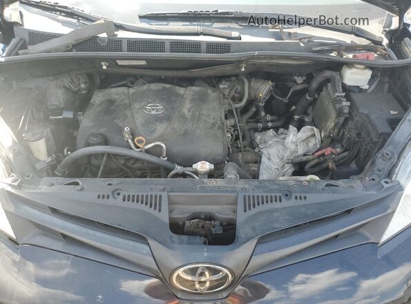 5TDZZ3DC4LS030686 2020 TOYOTA SIENNA Black Շարժիչի բաժամունքի տեսք