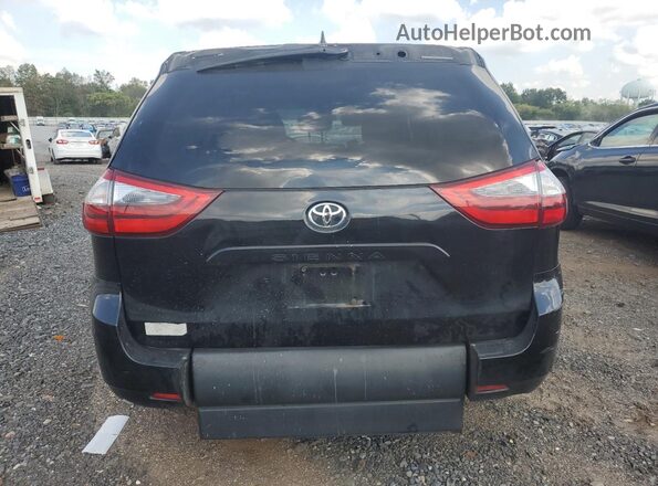 5TDZZ3DC4LS030686 2020 TOYOTA SIENNA Black Հետևի տեսք