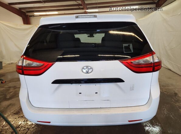 5TDZZ3DC7LS073709 2020 TOYOTA SIENNA Белый Вид наклейки с VIN-кодом