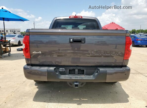5TFAY5F11LX894399 2020 TOYOTA TUNDRA Серый Вид сзади