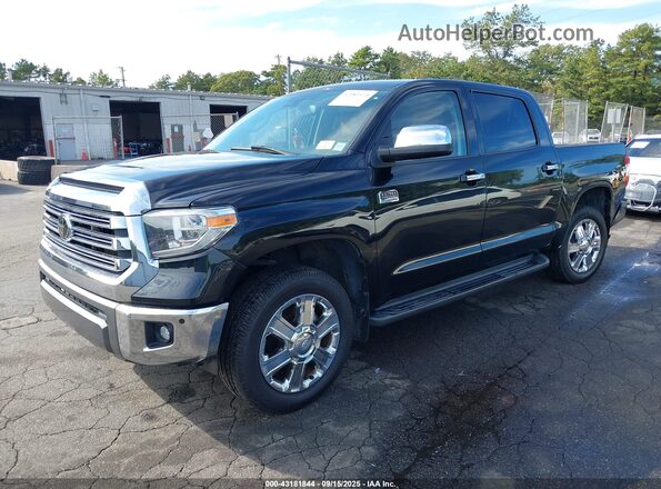 5TFAY5F11MX032026 2021 TOYOTA TUNDRA Black Առջևի ձախ երեք քառորդ տեսարան