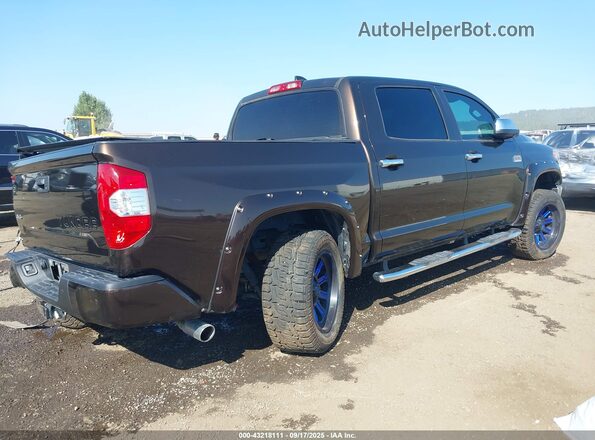 5TFAY5F18MX961680 2021 TOYOTA TUNDRA Brown Задня права чверть