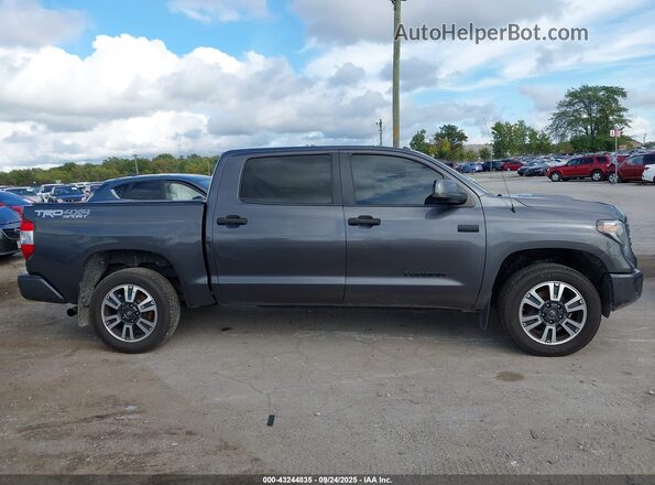 5TFDW5F11KX844846 2019 TOYOTA TUNDRA Gray Vista interior trasera