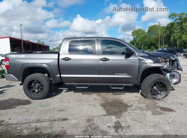5TFDY5F10LX893189 2020 TOYOTA TUNDRA Серый Вид задней части салона