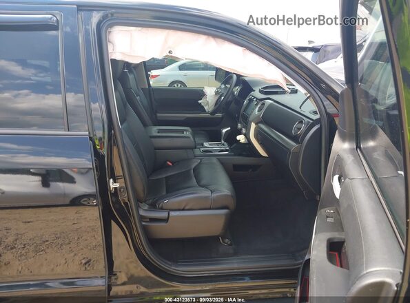 5TFDY5F13LX921499 2020 TOYOTA TUNDRA Black Front interior view