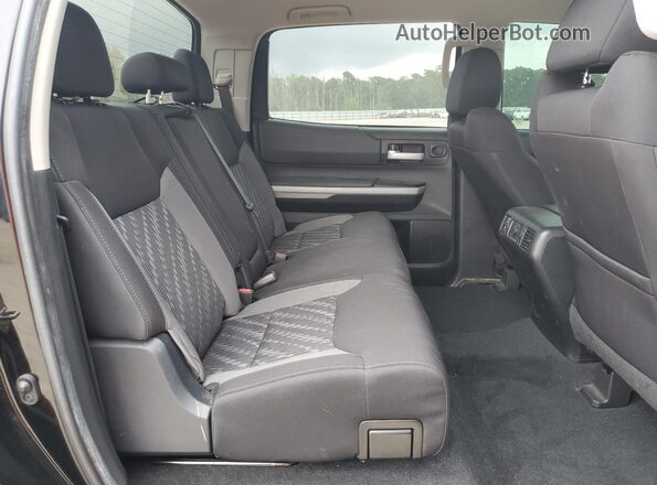 5TFDY5F15LX898131 2020 TOYOTA TUNDRA Black Հետևի նստատեղերի տեսք