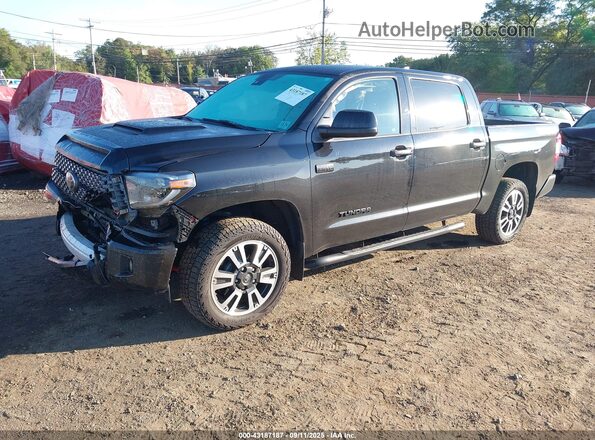 5TFDY5F15LX940491 2020 TOYOTA TUNDRA Black Առջևի ձախ երեք քառորդ տեսարան