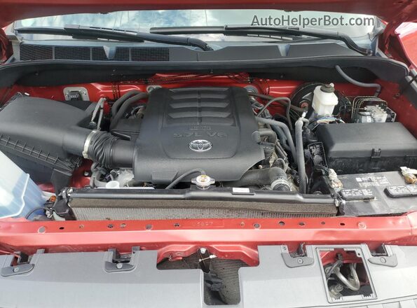 5TFDY5F16LX951029 2020 TOYOTA TUNDRA Red Սալոնի հետևի տեսք