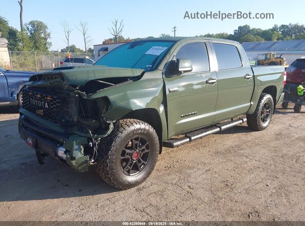 5TFDY5F17LX920548 2020 TOYOTA TUNDRA Зеленый Передняя левая четверть