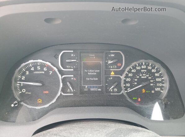 5TFDY5F19LX918705 2020 TOYOTA TUNDRA Желто-коричневый Вид щитка приборов