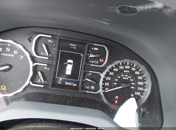 5TFEY5F15LX261261 2020 TOYOTA TUNDRA Black უკანა სავარძლების ხედი
