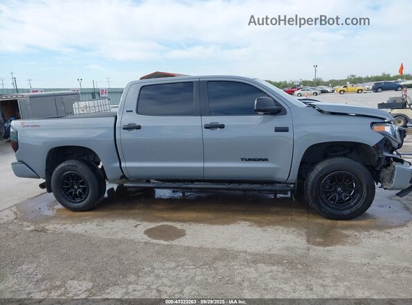 5TFEY5F16MX289877 2021 TOYOTA TUNDRA Серый Вид задней части салона