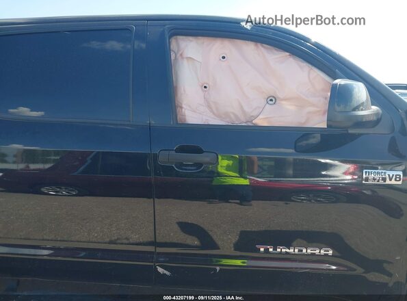 5TFEY5F17MX283781 2021 TOYOTA TUNDRA Черный Вид задней части салона