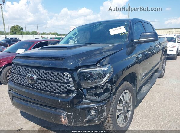 5TFEY5F17MX283781 2021 TOYOTA TUNDRA Черный Передняя левая четверть