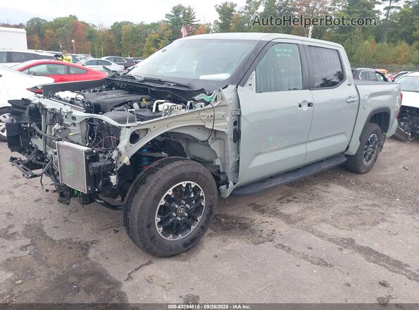 5TFLA5DB9SX285357 2025 TOYOTA TUNDRA Зеленый Передняя левая четверть